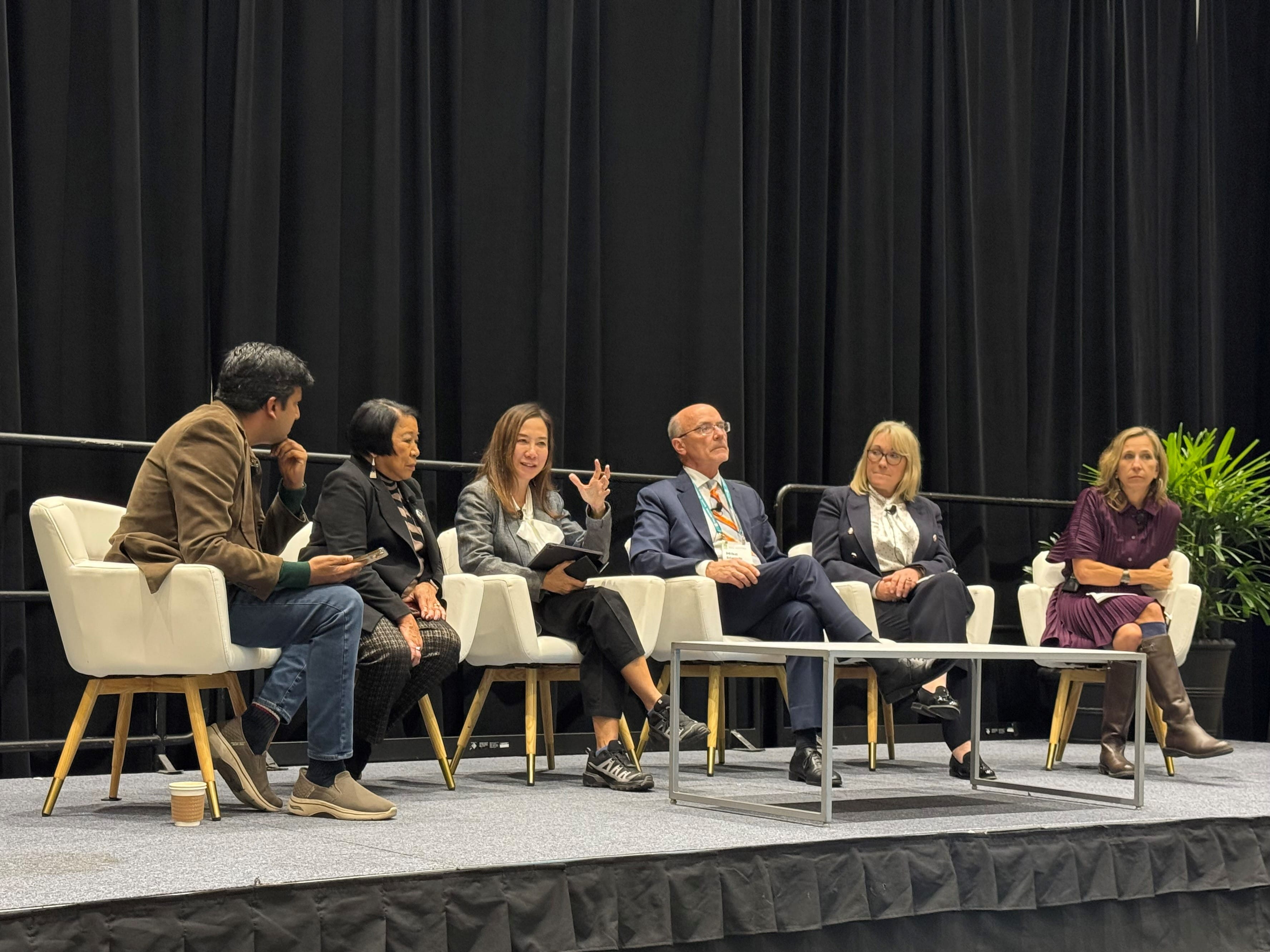 Speakers from the “Making Downtowns Loveable: Stewarding the New Urban Experience” session.